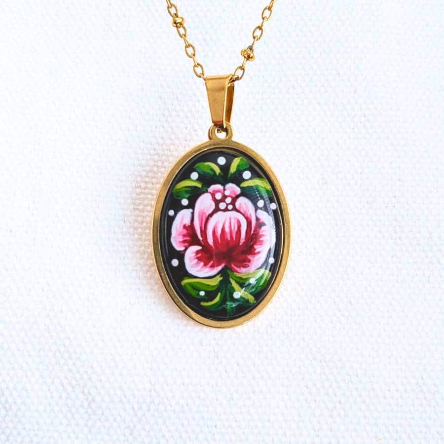 Pivoine Patiente - Ovale n°1/4