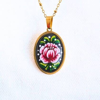 Pivoine Patiente - Ovale n°3/4