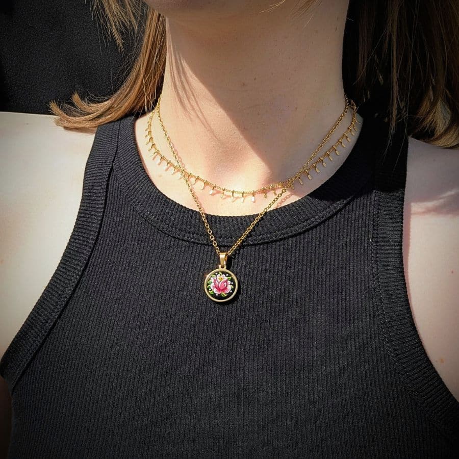 Rose Bouton - Rond n°3/3 – Image 2