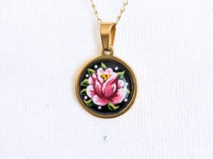 Rose Bouton - Rond n°1/3