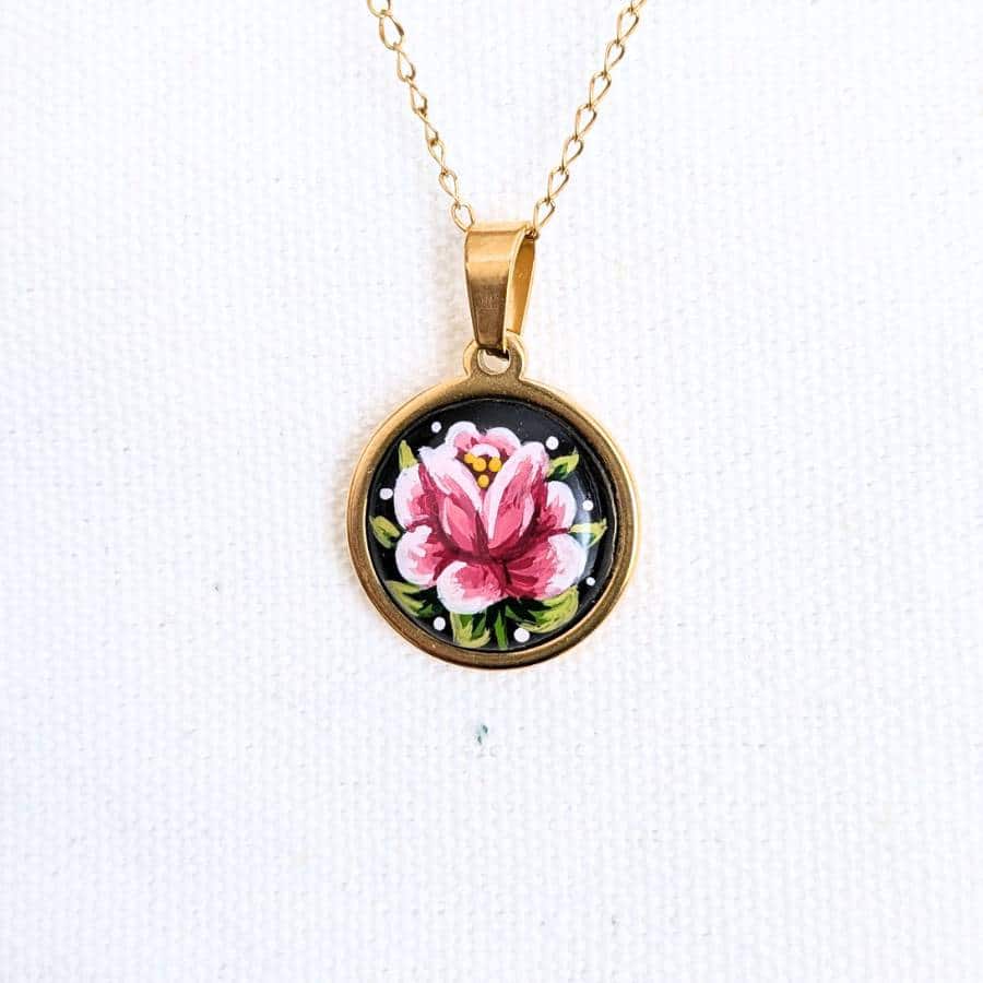 Rose Bouton - Rond n°2/3