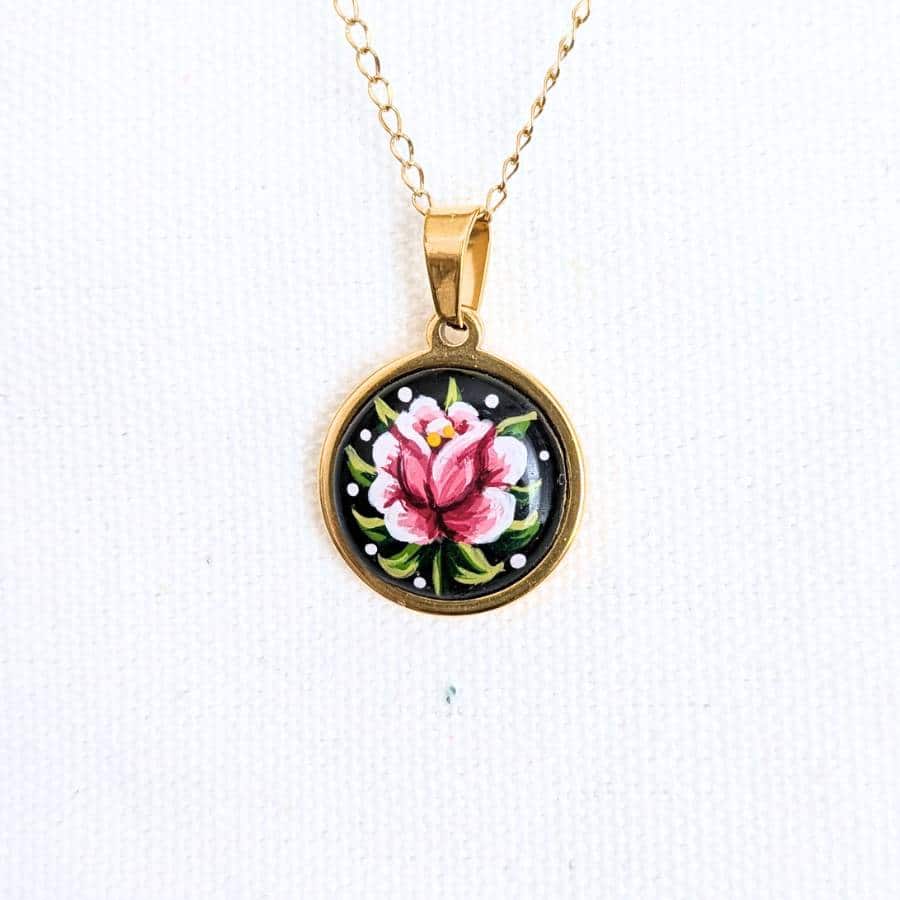 Rose Bouton - Rond n°3/3