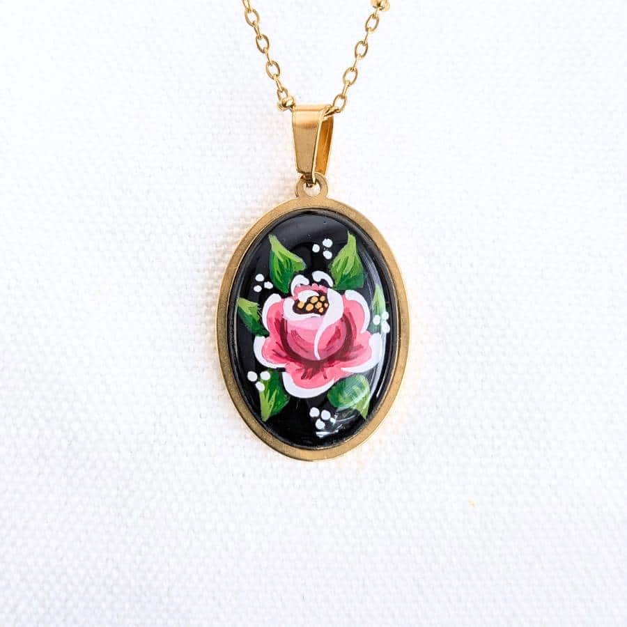 Rose Héritage - Ovale n°1/3