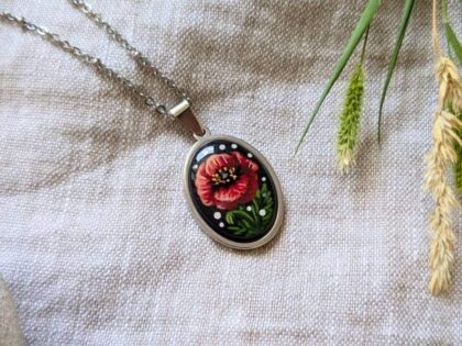 Coquelicot - Ovale n°03/10