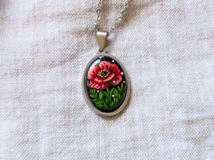 Coquelicot - Ovale n°04/10