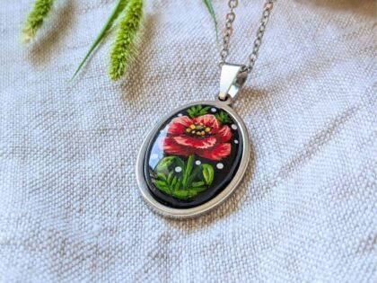 Coquelicot - Ovale n°05/10