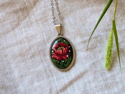 Coquelicot - Ovale n°06/10
