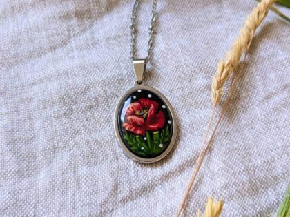 Coquelicot - Ovale n°07/10