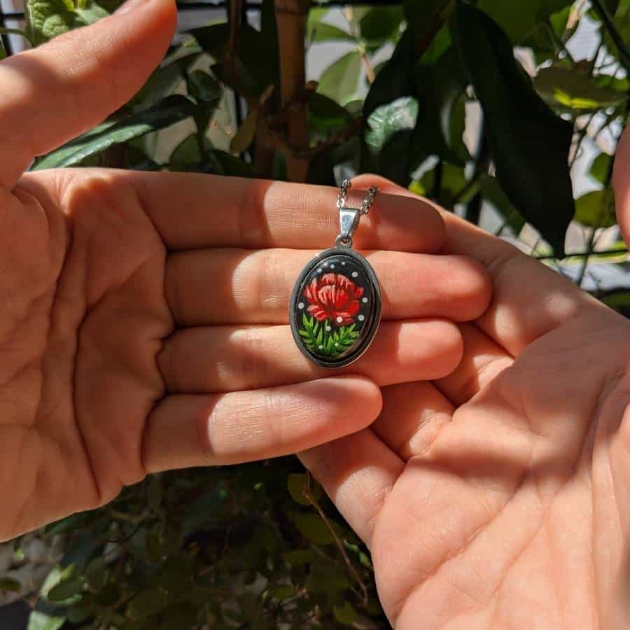 Coquelicot - Ovale n°10/10 – Image 3
