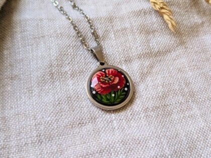 Coquelicot - Rond n°1/9